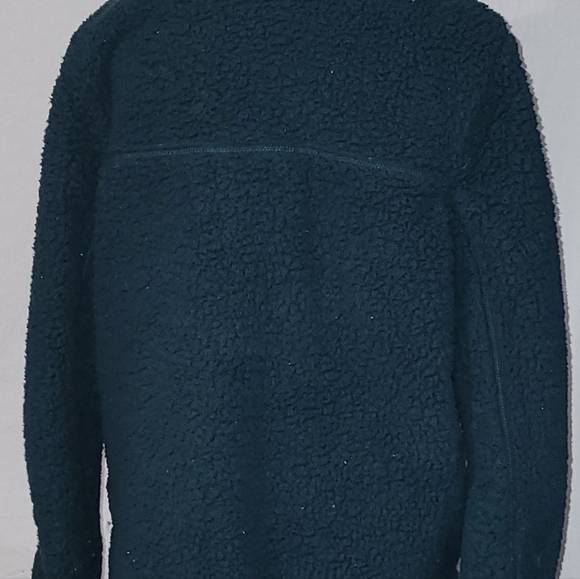 Time & tru 1/4 Zip Jacket Green Medium 8-10 women - Picture 4 of 6